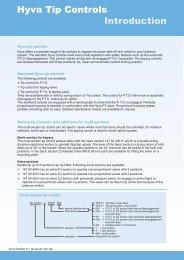 Hyva Tip Controls Introduction