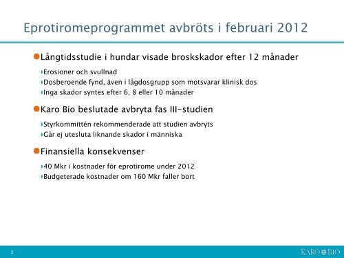 Presentation-stÃ¤mma 2012.pdf - Karo Bio AB