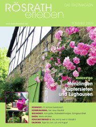 RÖSRATH erleben - Bauer & Thöming Verlag