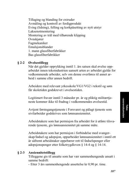 INDUSTRIOVERENSKOMSTENE 2010 - 2012 - Fellesforbundet