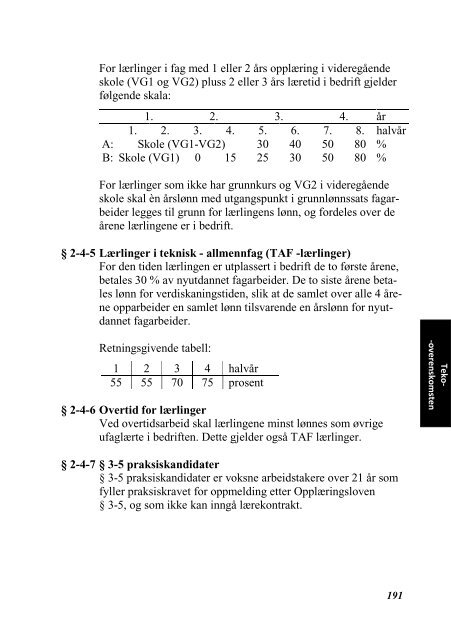 INDUSTRIOVERENSKOMSTENE 2010 - 2012 - Fellesforbundet