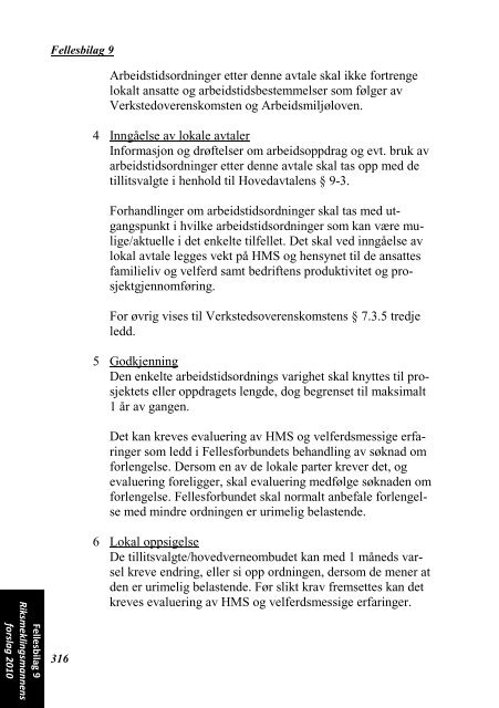 INDUSTRIOVERENSKOMSTENE 2010 - 2012 - Fellesforbundet