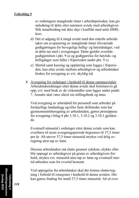 INDUSTRIOVERENSKOMSTENE 2010 - 2012 - Fellesforbundet