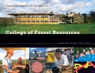 43787.CFR Annual text.indd - School of Environmental and Forest ...