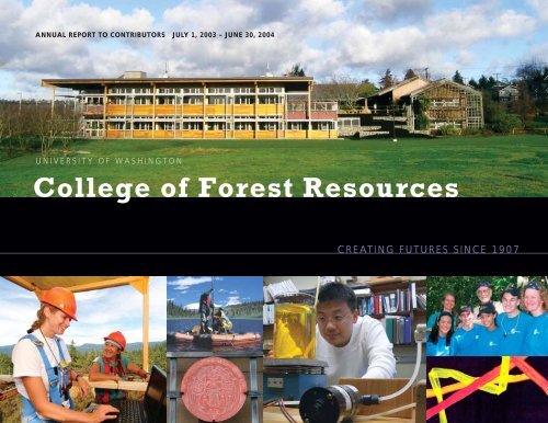 43787.CFR Annual text.indd - School of Environmental and Forest ...