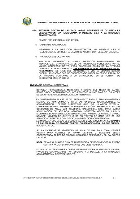 Manual de Administradores - Issfam