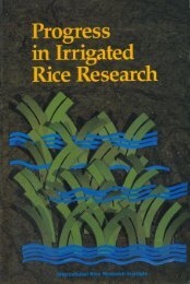 Rice in China - IRRI books - International Rice Research Institute
