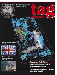 TAG - Geological Society of Australia