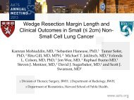 Download Slides - AATS: American Association for Thoracic Surgery ...
