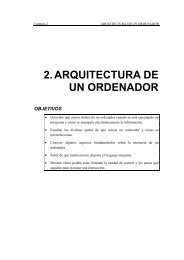 2. ARQUITECTURA DE UN ORDENADOR - PoliformaT