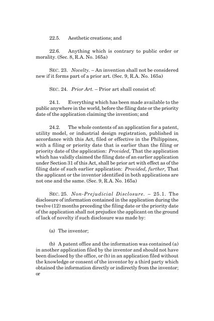 RA 8293 - Intellectual Property Code of the Philippines