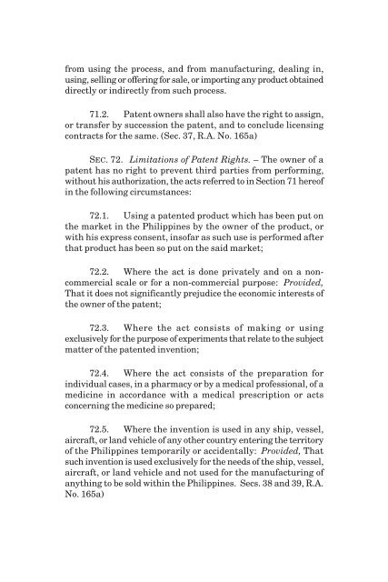 RA 8293 - Intellectual Property Code of the Philippines