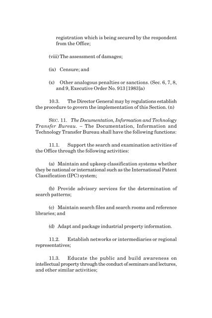 RA 8293 - Intellectual Property Code of the Philippines