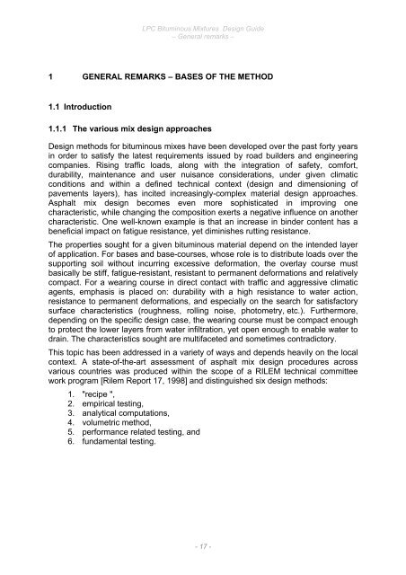 6. LPC Bituminous Mixtures Design Guide, Sept 2007. - Aapaq.org