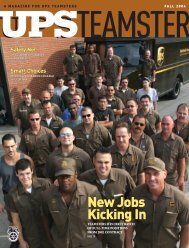 UPS Teamster Magazine, Fall 2004 - International Brotherhood of ...
