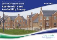 Residential Land Availability Survey - South Gloucestershire Council