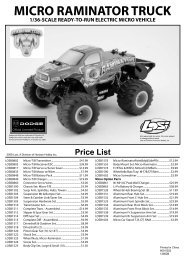 MICRO RAMINATOR TRUCK - Losi