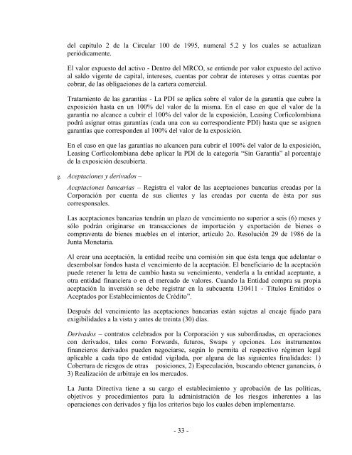 dictamen del revisor fiscal sobre los estados ... - Corficolombiana