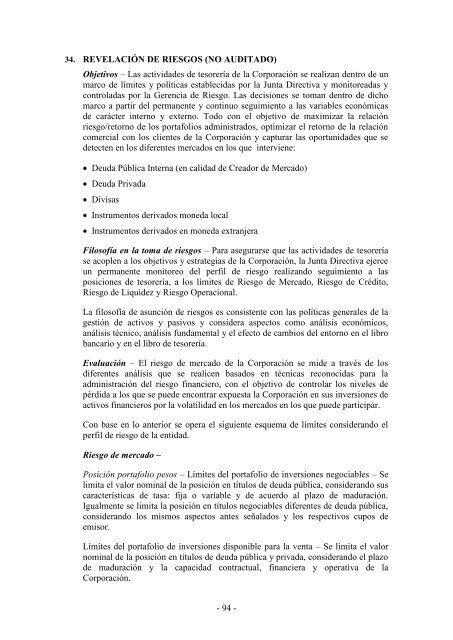 dictamen del revisor fiscal sobre los estados ... - Corficolombiana