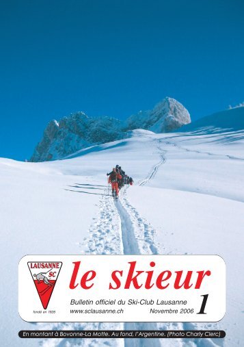 Skieur 1 - Ski-club Lausanne