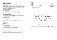 Gastro Day - Ospedale Maggiore Policlinico