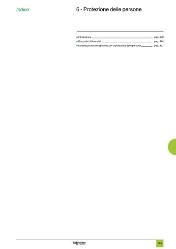 6 - Protezione delle persone - Schneider Electric