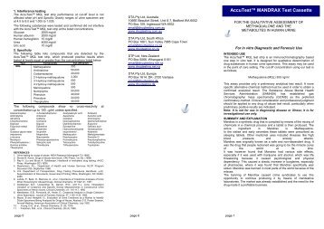 MQL - Drug Testing Africa