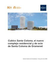 Cubics Santa Coloma, el nuevo complejo residencial y de ocio de ...