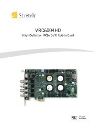 VRC6004HD Product Brief - Stretch Inc