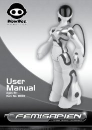 Femisapien Manual - WowWee