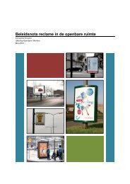 Beleidsnota reclame in de openbare ruimte - Gemeente Houten