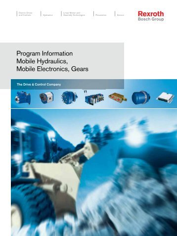 Program Information Mobile Hydraulics, Mobile ... - Bosch Rexroth