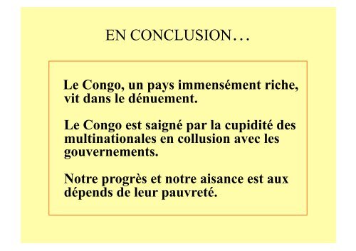 Coltan: Minerais du Sang des Enfants Congolais - CRAN