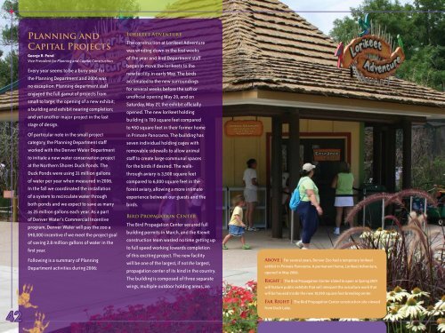 ANNUAL REPORT 2006 - Denver Zoo