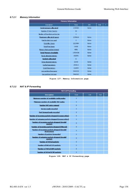 eWON General Reference Guide - Esco Drives & Automation