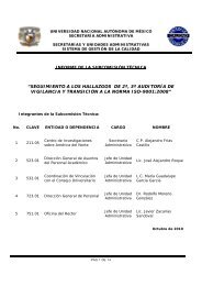 Informe de atención de hallazgos 2010 - Dirección General de ...