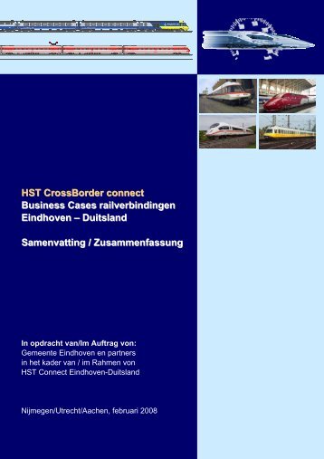 HST CrossBorder connect Business Cases railverbindingen ... - RoCK
