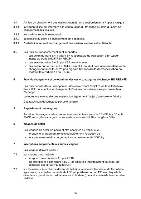 contrat uniforme d'utilisation des wagons cuu - Trenitalia