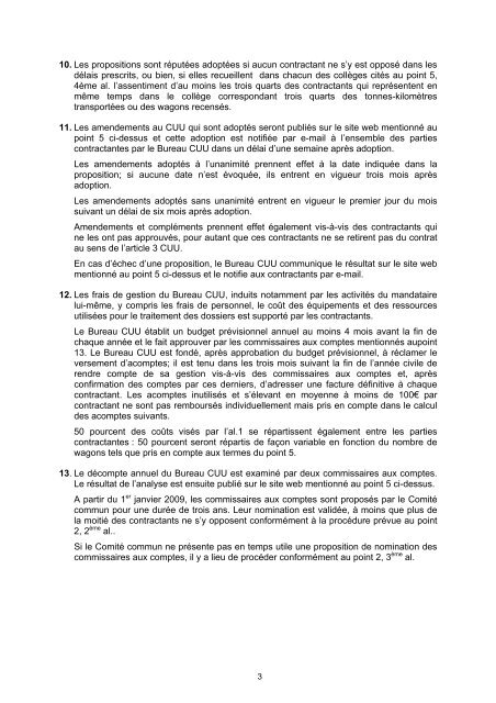 contrat uniforme d'utilisation des wagons cuu - Trenitalia