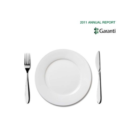 2011 annual report 2011 annual report - Garanti Bankası