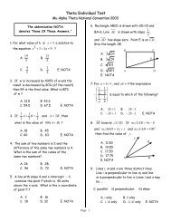 Theta Individual Test - Mu Alpha Theta