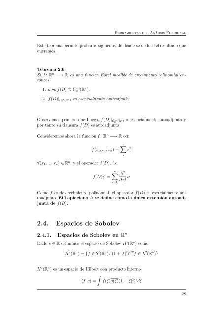 El Laplaciano en Variedades Riemannianas - Centro de MatemÃ¡tica