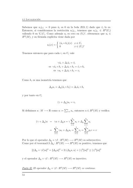 El Laplaciano en Variedades Riemannianas - Centro de Matemática