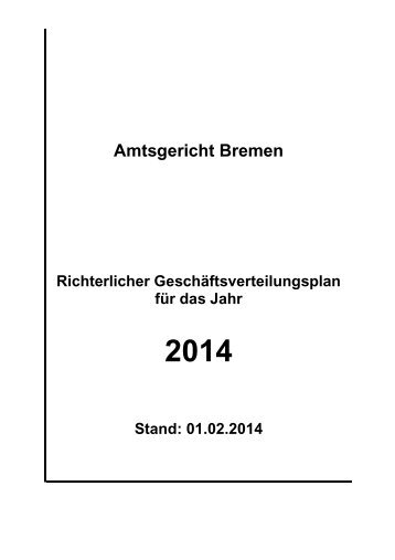 RiGVP 2014.pdf - Amtsgericht Bremen