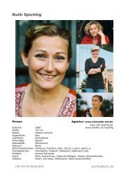 Ruth Spichtig - Actorscut.com