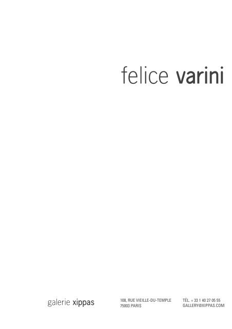 felice varini - Galerie Xippas