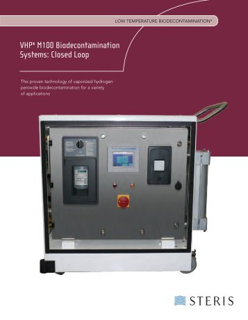 VHPÂ® M100 Biodecontamination Systems: Closed Loop - Steris Life ...