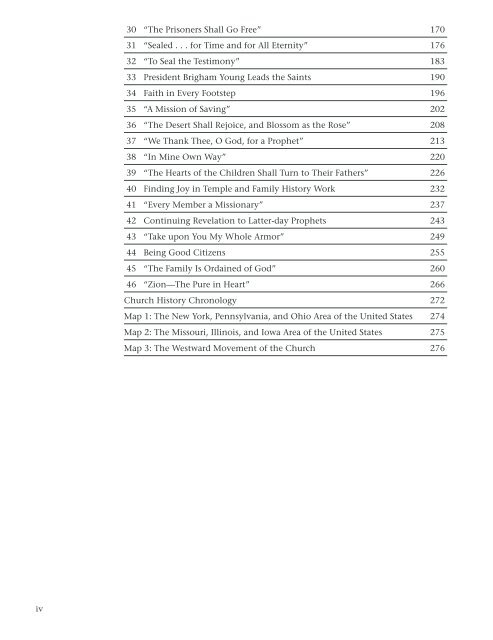 Doctrine and Covenants and Church History Gospel Doctrine ...