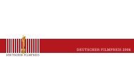 Und der Gewinner ist - Deutsche Filmakademie