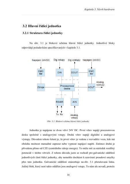 Å˜Ã­dicÃ­ systÃ©m pro ovlÃ¡dÃ¡nÃ­ klimatizace a vytÃ¡pÄ›nÃ­ Å¾elezniÄnÃ­ch vozÅ¯